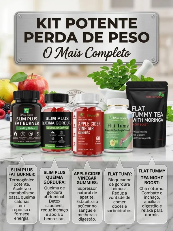 Kit potente perda de peso